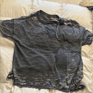 Urban Outfitters Distressed Black T-Shirt